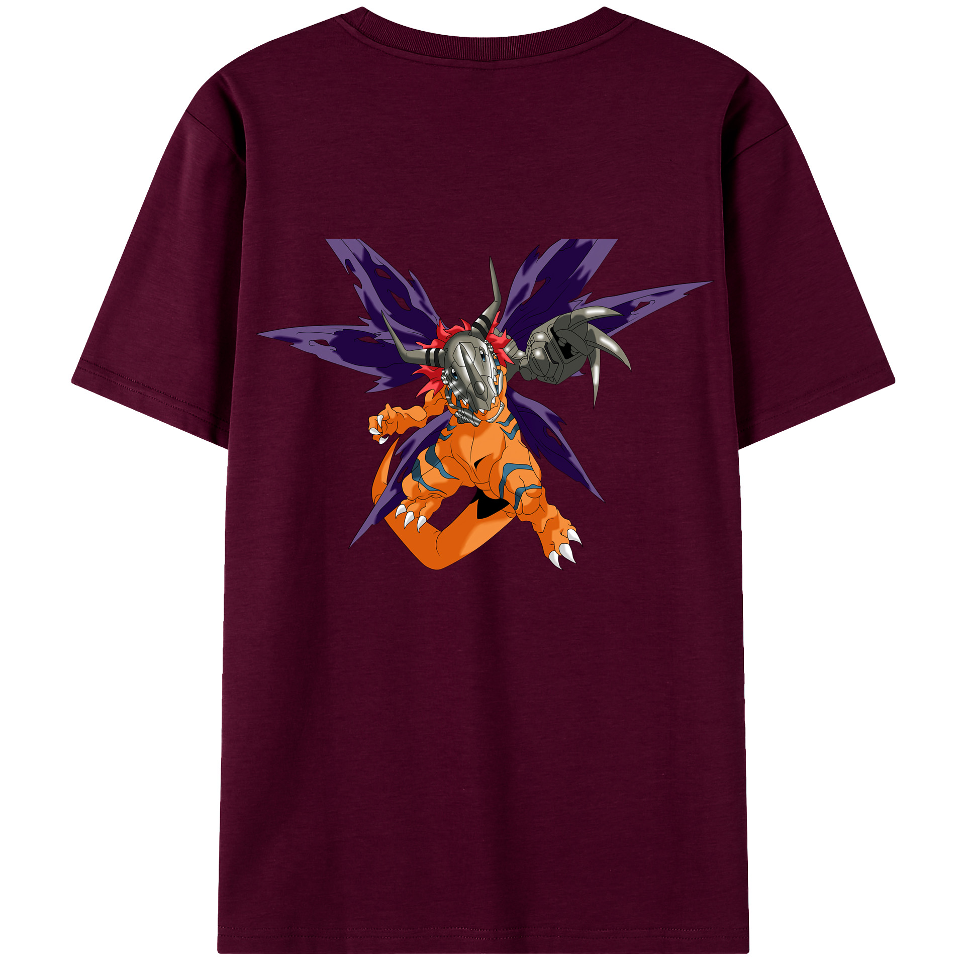 （画像用） Digimon デジタルモンスター/デジモン レディース半袖Tシャツ(バックプリント)